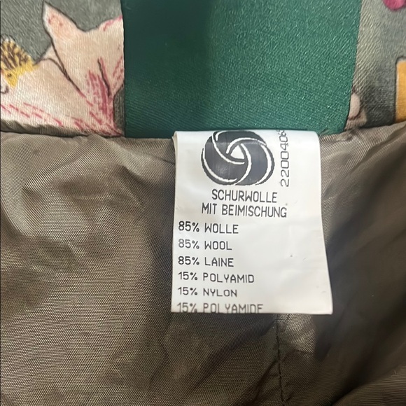 Vintage Geiger Floral Print Women's Skirt - Picture 3 of 5